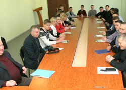 Відбулася зустріч ректора Уманського НУС зі спортсменами