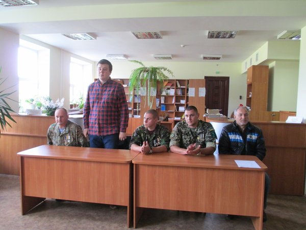 Зустріч студентів з учасниками АТО