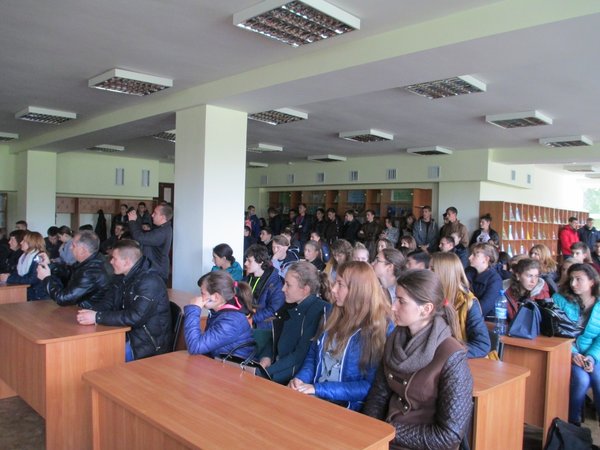 Зустріч студентів з учасниками АТО