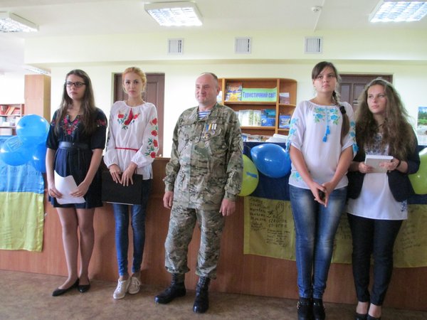 Зустріч студентів з учасниками АТО