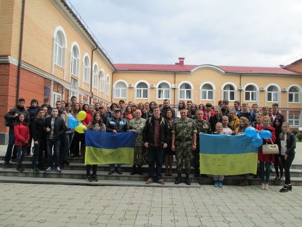 Зустріч студентів з учасниками АТО