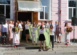 Перший дзвінок пролунав для першокурсників Уманського НУС