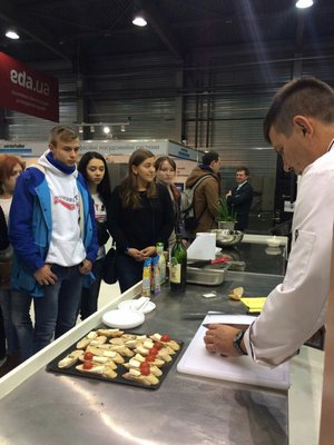 Студенти Уманського НУС відвідали міжнародний експофорум ресторанно-готельного бізнесу та клінінгу 2016