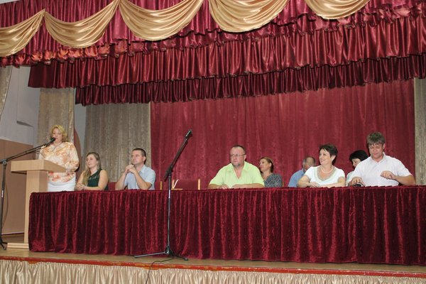 Зустріч ректора зі студентами першого курсу