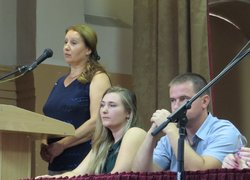 Зустріч ректора зі студентами першого курсу