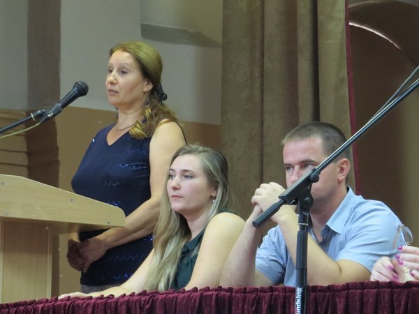 Зустріч ректора зі студентами першого курсу