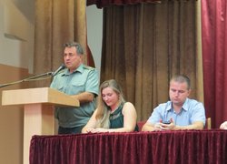 Зустріч ректора зі студентами першого курсу