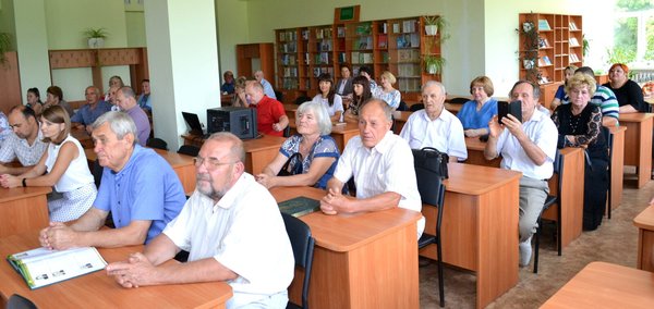 Зустріч із ветеранами університету