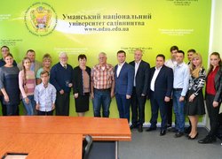 Делегація зі США відвідала Уманський НУС