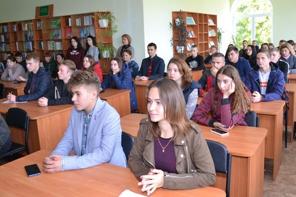 Уманський НУС відвідав Борис Колесніков