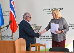 Урочисте відкриття курсів професійної перепідготовки військовослужбовців. Проєкт «Норвегія-Україна»