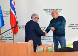 Урочисте відкриття курсів професійної перепідготовки військовослужбовців. Проєкт «Норвегія-Україна»