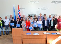 Урочисте відкриття курсів професійної перепідготовки військовослужбовців. Проєкт «Норвегія-Україна»