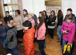 Дружня зустріч відділу довузівської підготовки Уманського НУС з школярами Чорнобаївського району