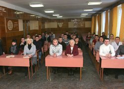 Учасники наукового гуртка - викладачі, аспіранти та студенти