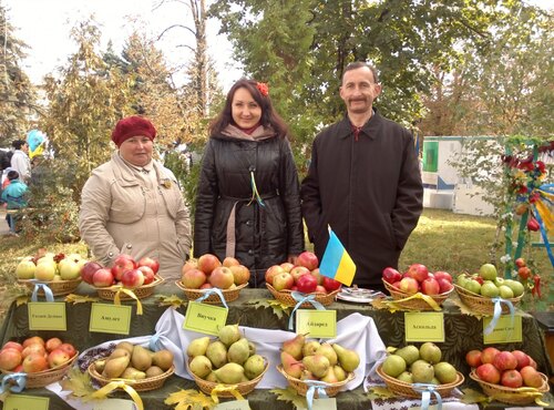 Експозиція кафедри плодівництва і виноградарства на Дні міста