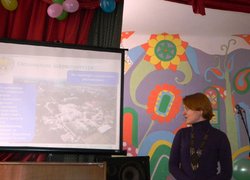 Презентація Уманського НУС заступником декана інженерно-технологічного факультету з виховної роботи Юлією Жмуденко