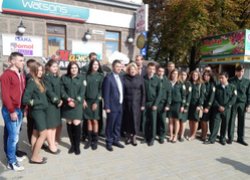 Озеленення центральної частини міста Умань