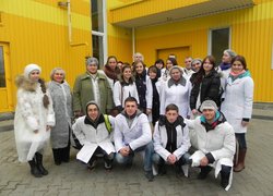 Студенти відвідали Іллінецький молочний завод – «Люстдорф»