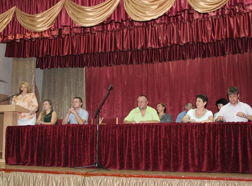 Зустріч ректора зі студентами першого курсу