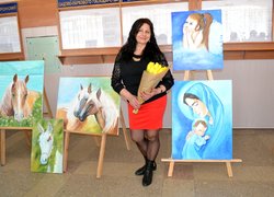 Картини уманської художниці підкорюють черкащан