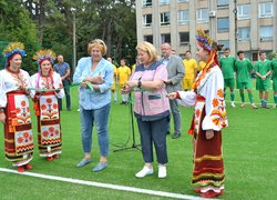 Відкриття оновленого спортивного майданчика