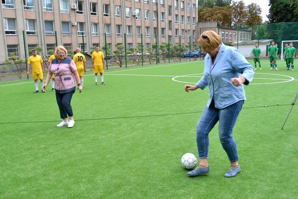 Відкриття оновленого спортивного майданчика