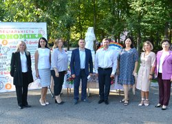Dedication of freshmen to students at Uman National University of Horticulture
