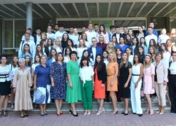 Dedication of freshmen to students at Uman National University of Horticulture