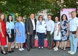 Dedication of freshmen to students at Uman National University of Horticulture
