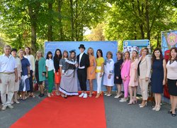 Dedication of freshmen to students at Uman National University of Horticulture