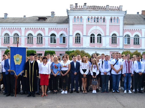 Посвята першокурсників у студенти в Уманському НУС