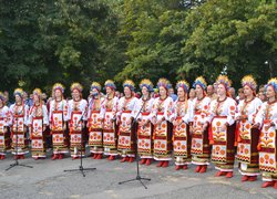 Dedication of freshmen to students at Uman National University of Horticulture