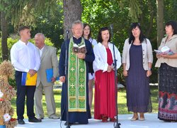 Dedication of freshmen to students at Uman National University of Horticulture