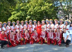 Dedication of freshmen to students at Uman National University of Horticulture