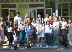 Dedication of freshmen to students at Uman National University of Horticulture