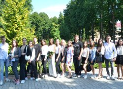 Dedication of freshmen to students at Uman National University of Horticulture