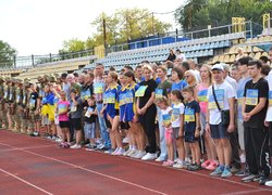 Колектив Уманського НУС взяв участь у забігу «Шаную воїнів, біжу за Героїв України» 