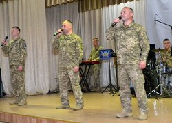 В Уманському НУС відбувся концерт військового оркестру в рамках проєкту від «Від колиски — до Звитяги»