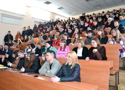 В Уманському національному університеті садівництва відбулась патріотична зустріч
