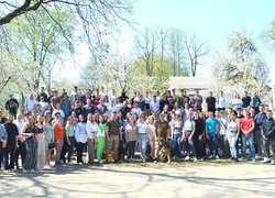 Колектив Уманського НУС познайомився з роботою поліцейських кінологів та їхніх вихованців 