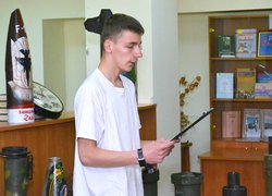 В Уманському НУС відбулася зустріч із захисником, поетом та земляком Сергієм БІДНЯЧУКОМ