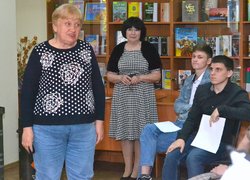 В Уманському НУС відбулася зустріч із захисником, поетом та земляком Сергієм БІДНЯЧУКОМ