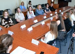 Активні студенти Уманського НУС зустрілись із адміністрацією університету садівництва