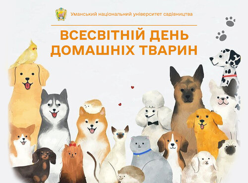 30 листопада — Всесвітній день домашніх тварин