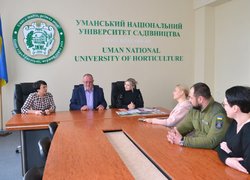Уманський НУС відвідали радниці голови Черкаської ОВА та гості з міста-побратима Умані