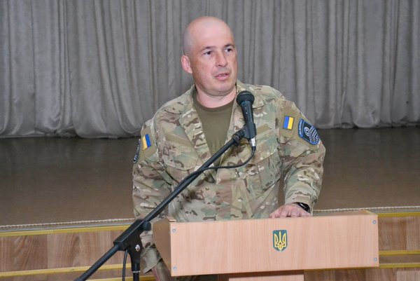 Студенти та викладачі Уманського національного університету зустрілися з представниками батальйону «Вовки Да Вінчі» та 59 ОШБр 