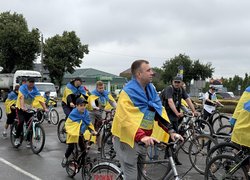 Уманський національний університет – учасник велопробігу на честь загиблих Героїв
