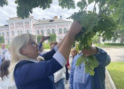 Янголи для янголів: в Уманському НУ вшанували пам’ять загиблих від російської агресії дітей