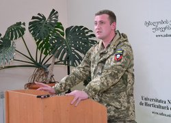В Уманському національному університеті відбулась зустріч студентів з представниками 72 ОМБр імені Чорних запорожців